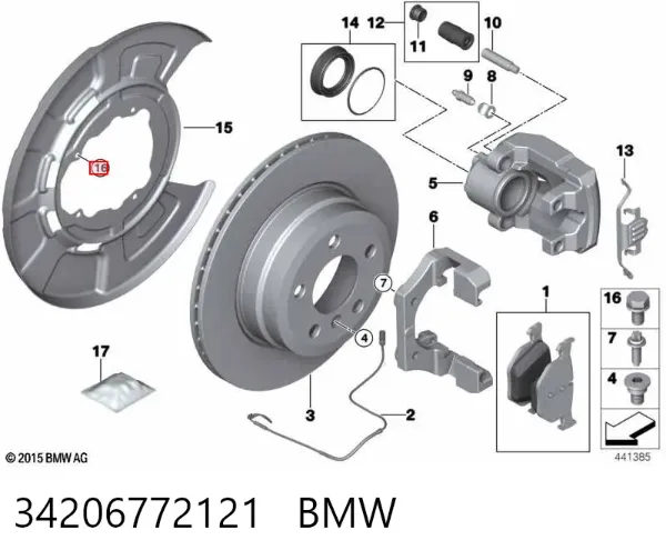  34206772121 BMW