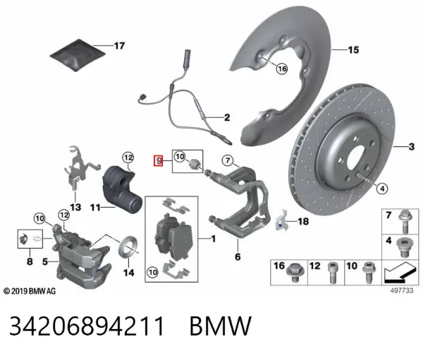  34206894211 BMW