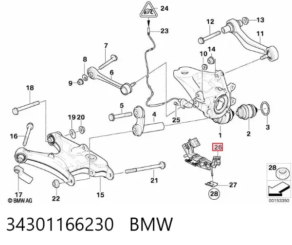  34301166230 BMW
