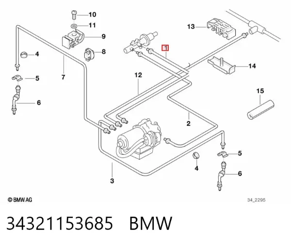  34321153685 BMW