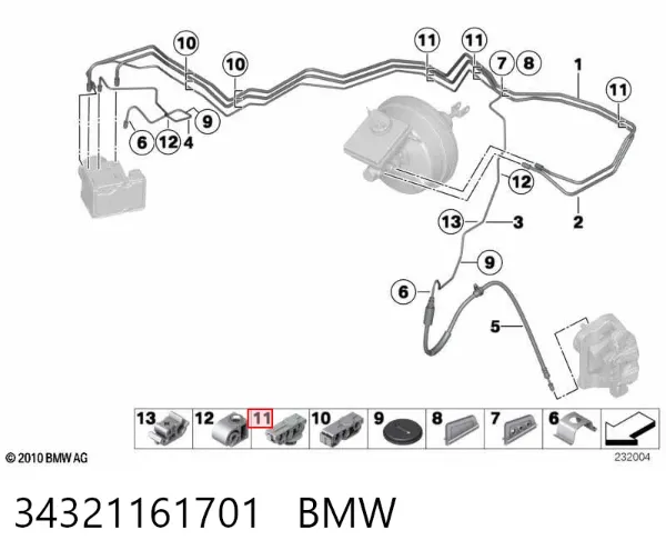  34321161701 BMW
