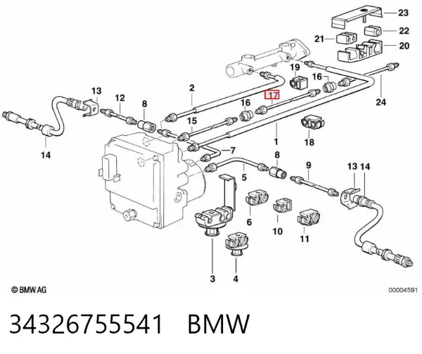  34326755541 BMW