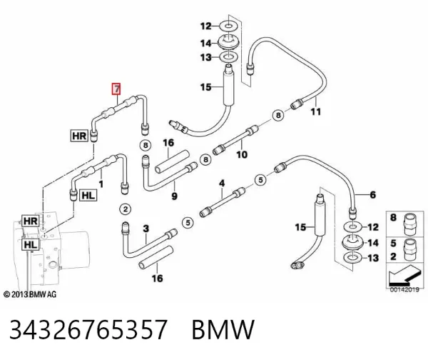  34326765357 BMW
