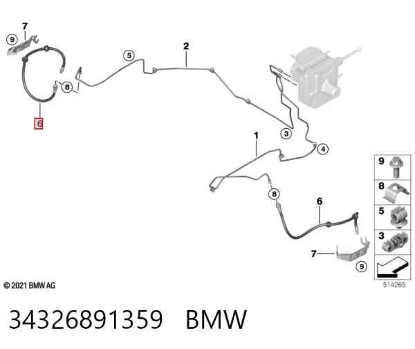  34326891359 BMW