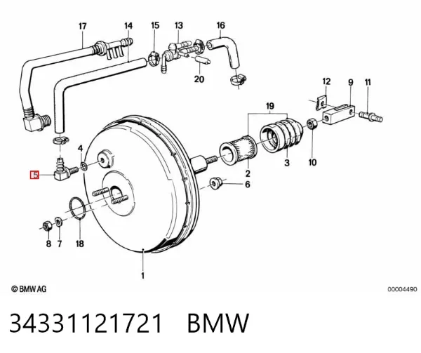  34331121721 BMW