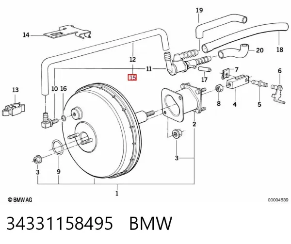  34331158495 BMW