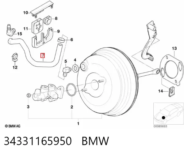  34331165950 BMW