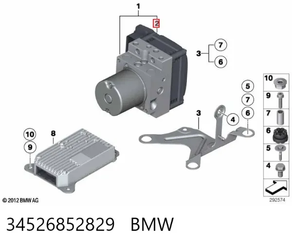  34526852829 BMW
