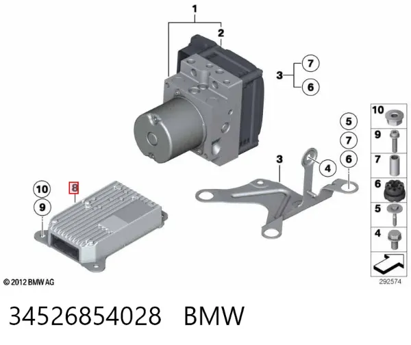  34526854028 BMW