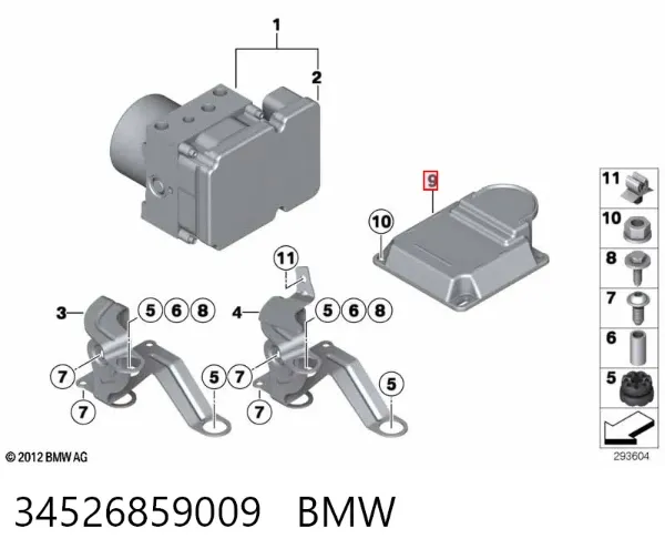  34526859009 BMW
