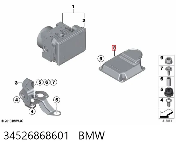  34526868601 BMW