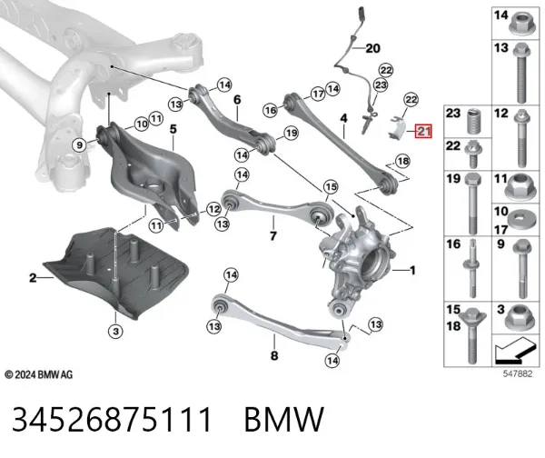  34526875111 BMW