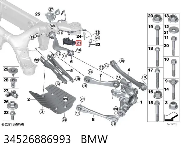  34526886993 BMW