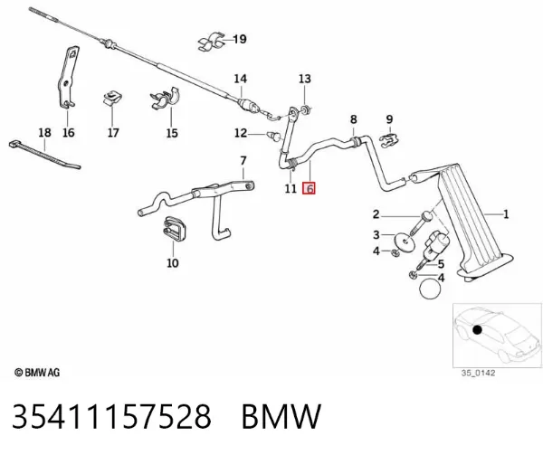  35411157528 BMW