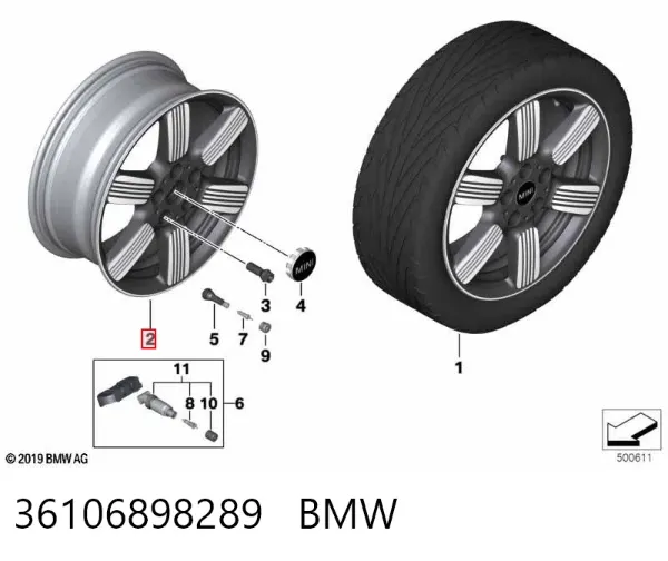 36106898289 BMW