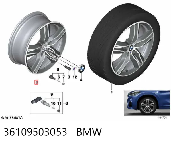 36109503053 BMW