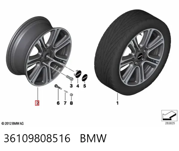  36109808516 BMW