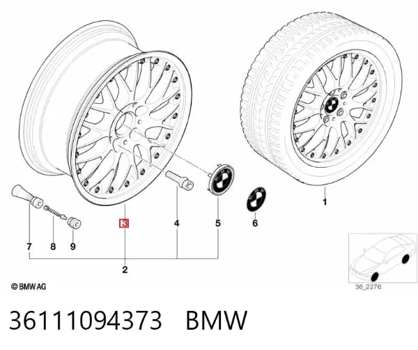  36111094373 BMW