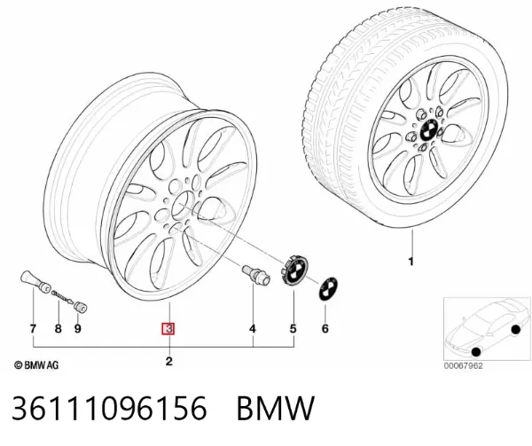  36111096156 BMW