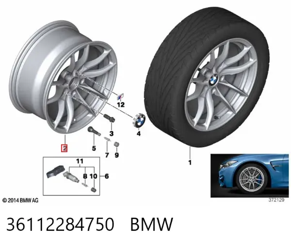  36112284750 BMW