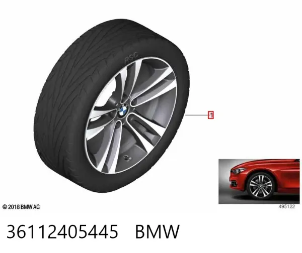  36112405445 BMW