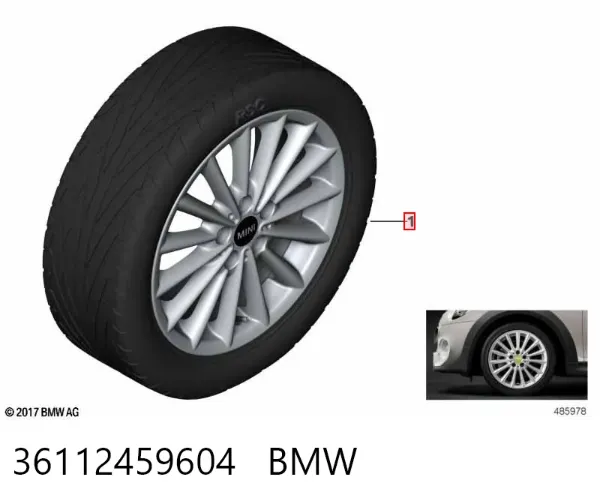  36112459604 BMW