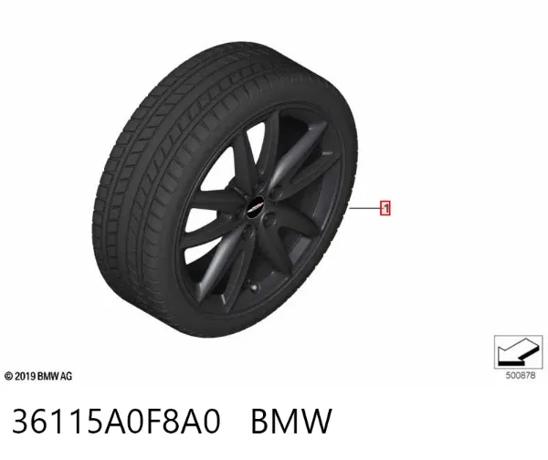  36115A0F8A0 BMW