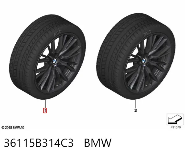  36115B314C3 BMW