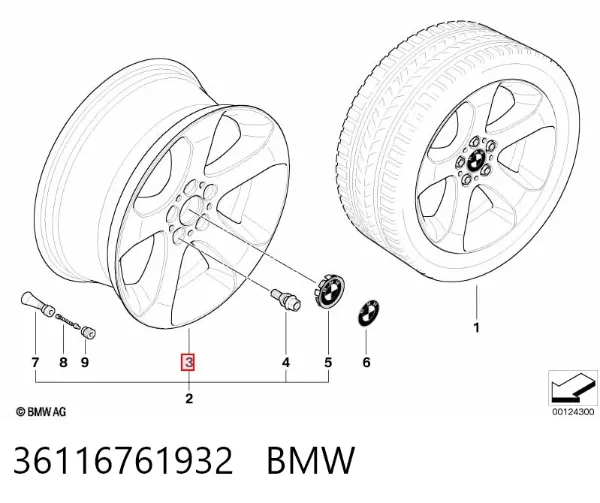  36116761932 BMW