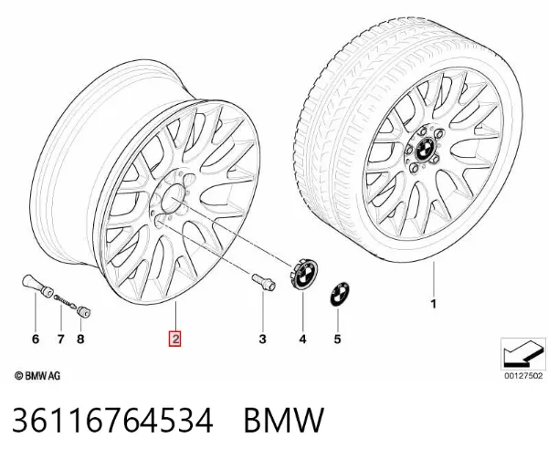  36116764534 BMW