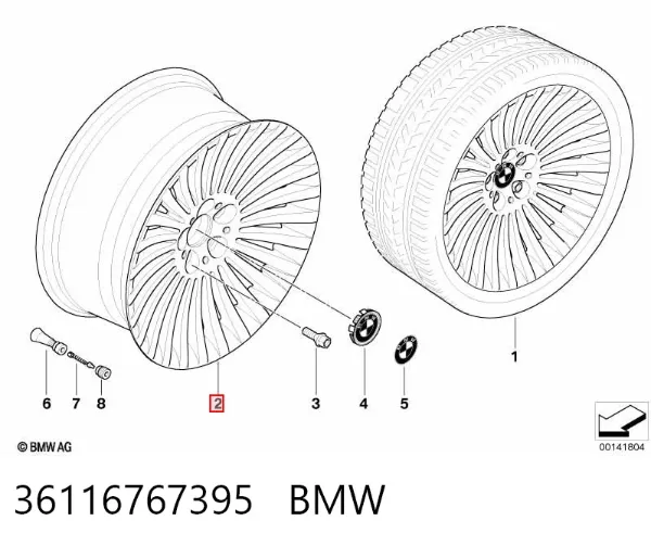  36116767395 BMW