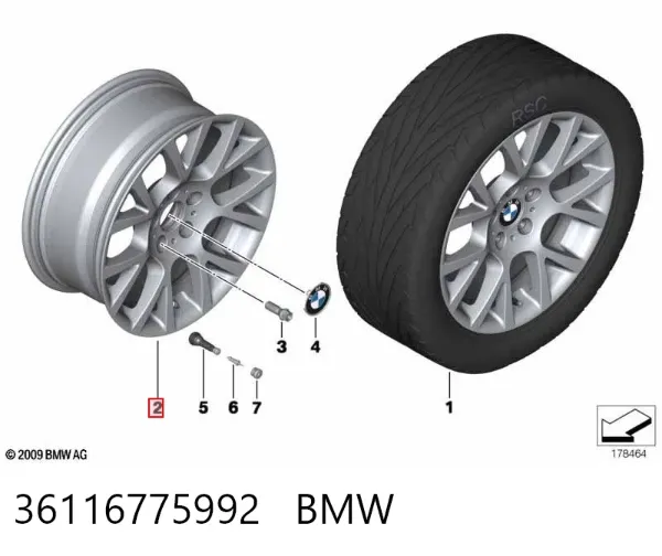  36116775992 BMW