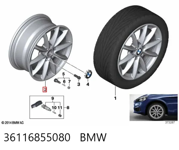  36116855080 BMW