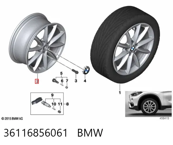  36116856061 BMW
