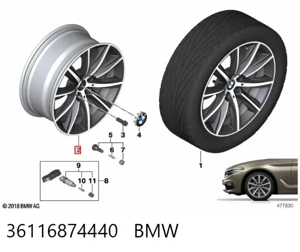  36116874440 BMW