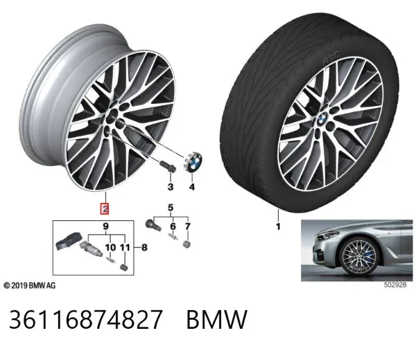  36116874827 BMW