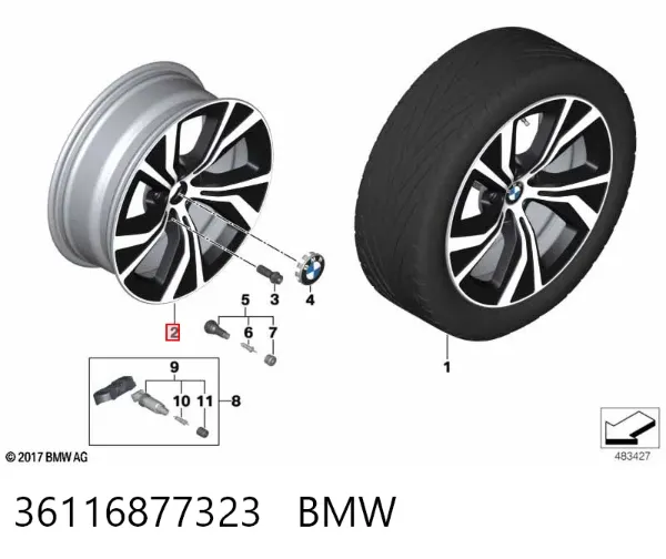  36116877323 BMW