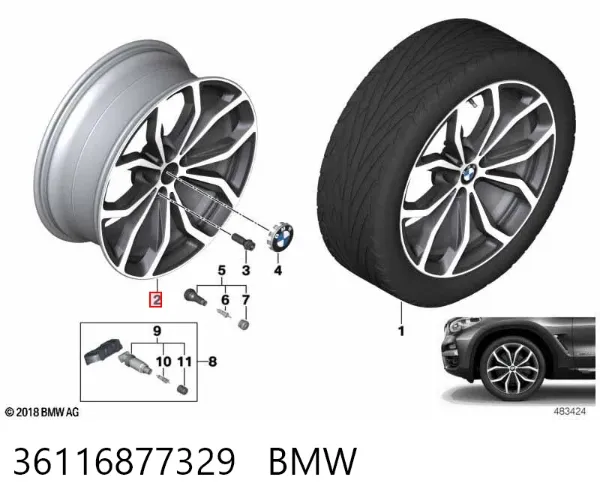  36116877329 BMW