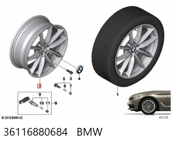  36116880684 BMW