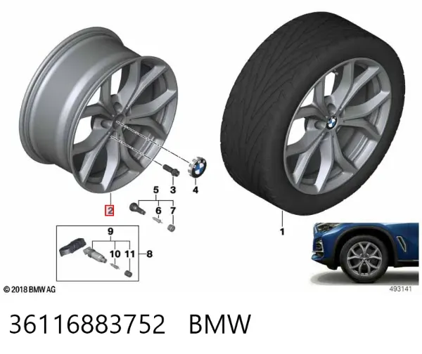  36116883752 BMW