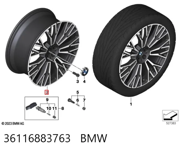  36116883763 BMW