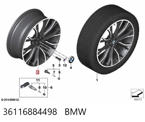  36116884498 BMW