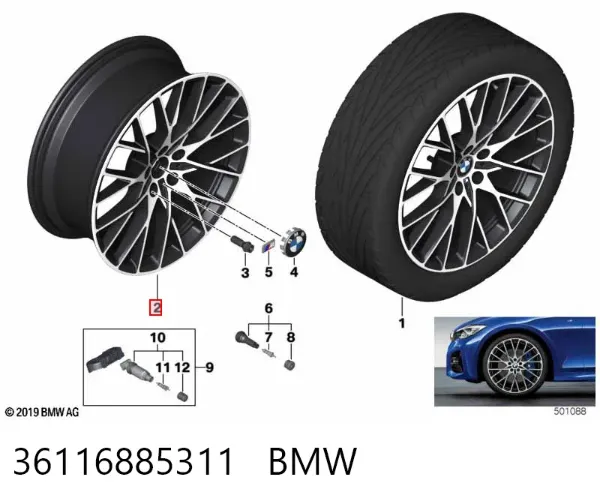  36116885311 BMW