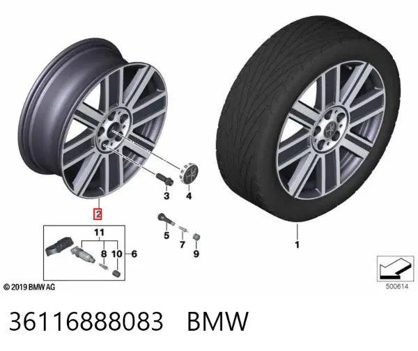  36116888083 BMW