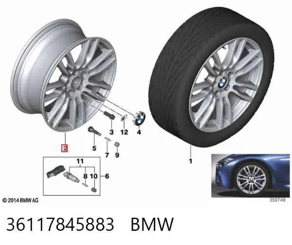  36117845883 BMW