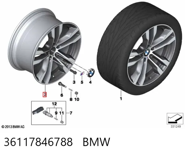  36117846788 BMW