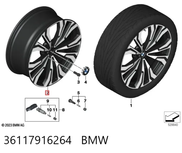  36117916264 BMW