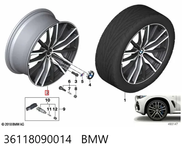 36118090014 BMW