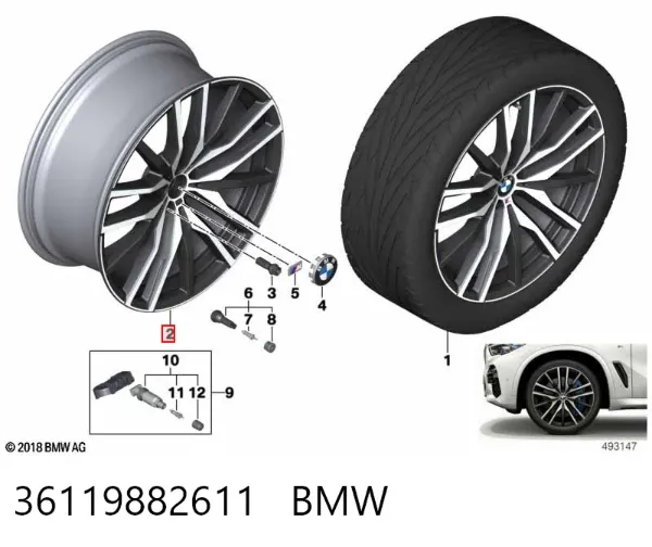  36119882611 BMW