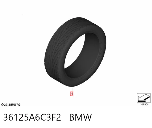  36125A6C3F2 BMW